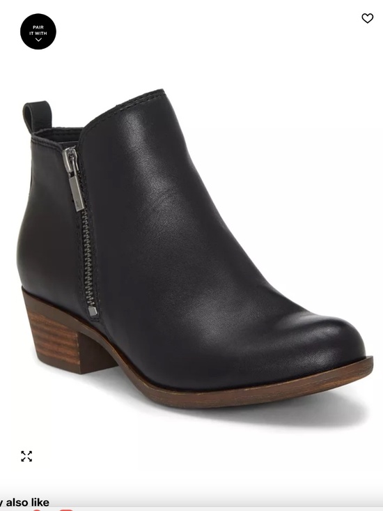Lucky Brand Shoes - NWOT Lucky Brand" Basel" Leather Ankle Booties/Size 9.5